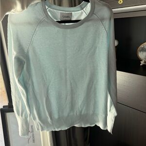 Light Blue Long Sleeve Top